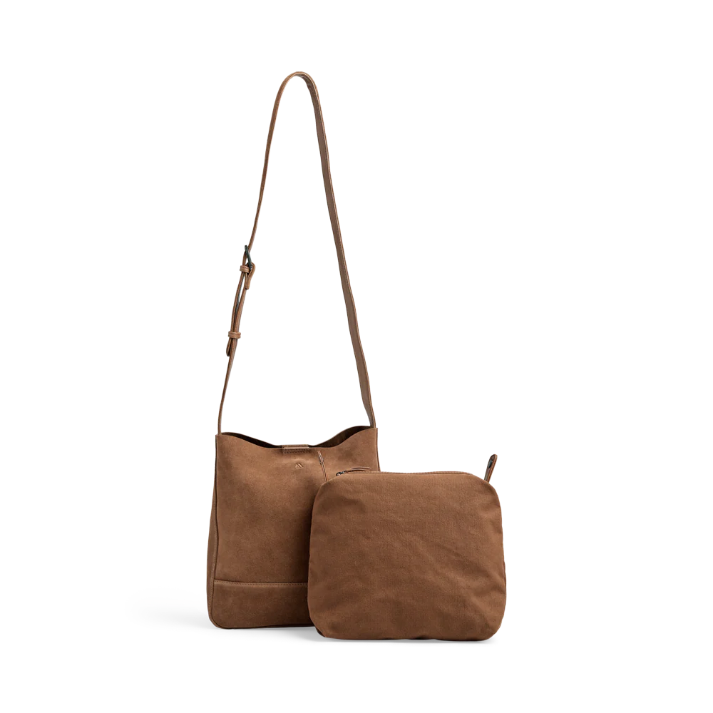CayMBG Crossbody Bag, Suede - Image 3