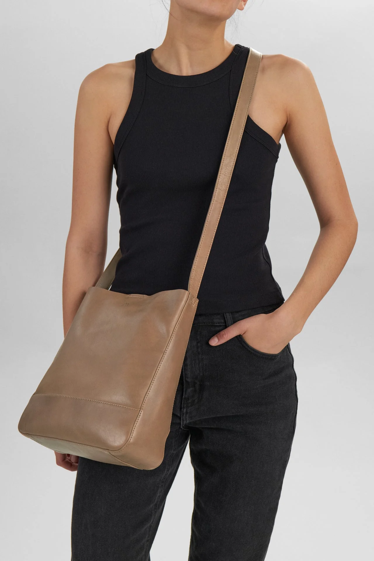 CayMBG Crossbody Bag, Antique - Image 3