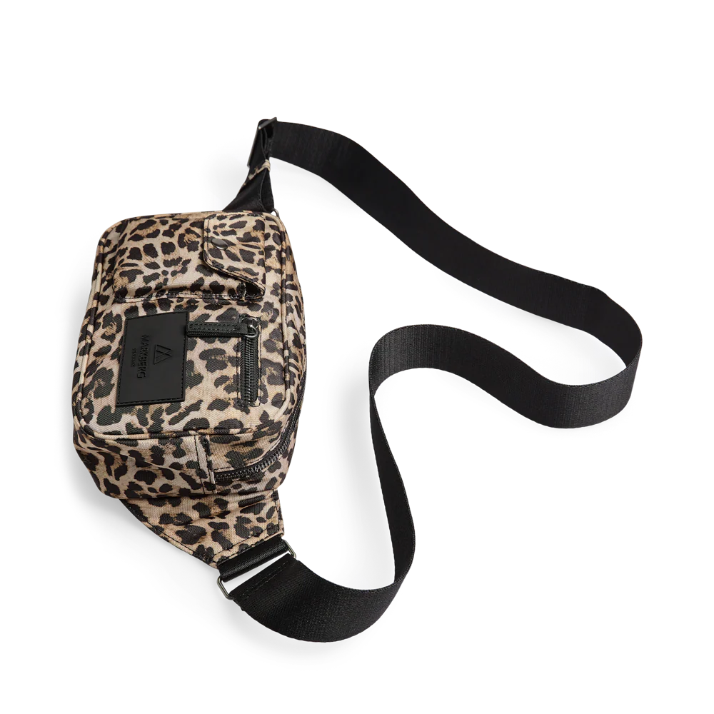 DarlaMBG Leopard Bum Bag, Monochrome - Image 5