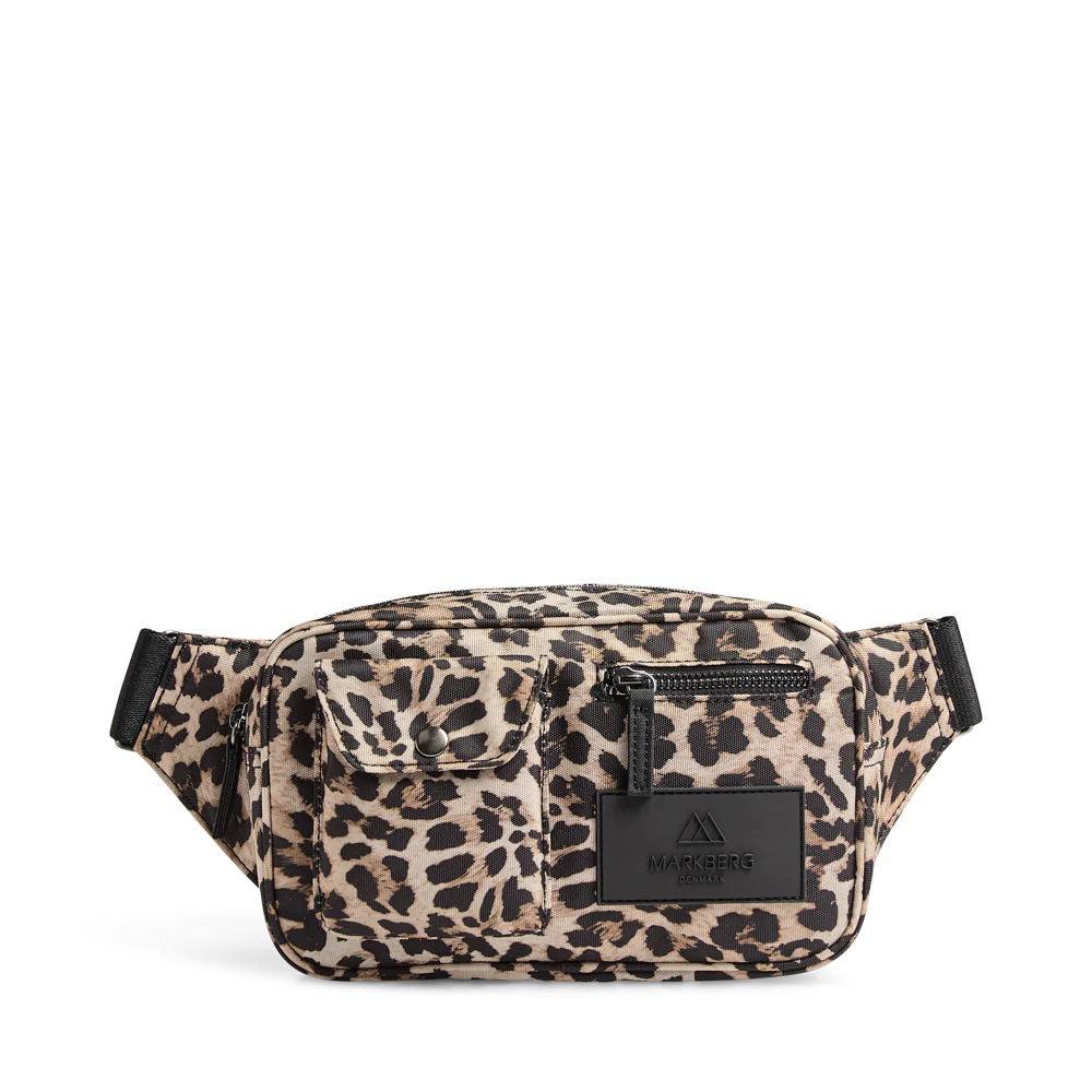 DarlaMBG Leopard Bum Bag, Monochrome - Image 7
