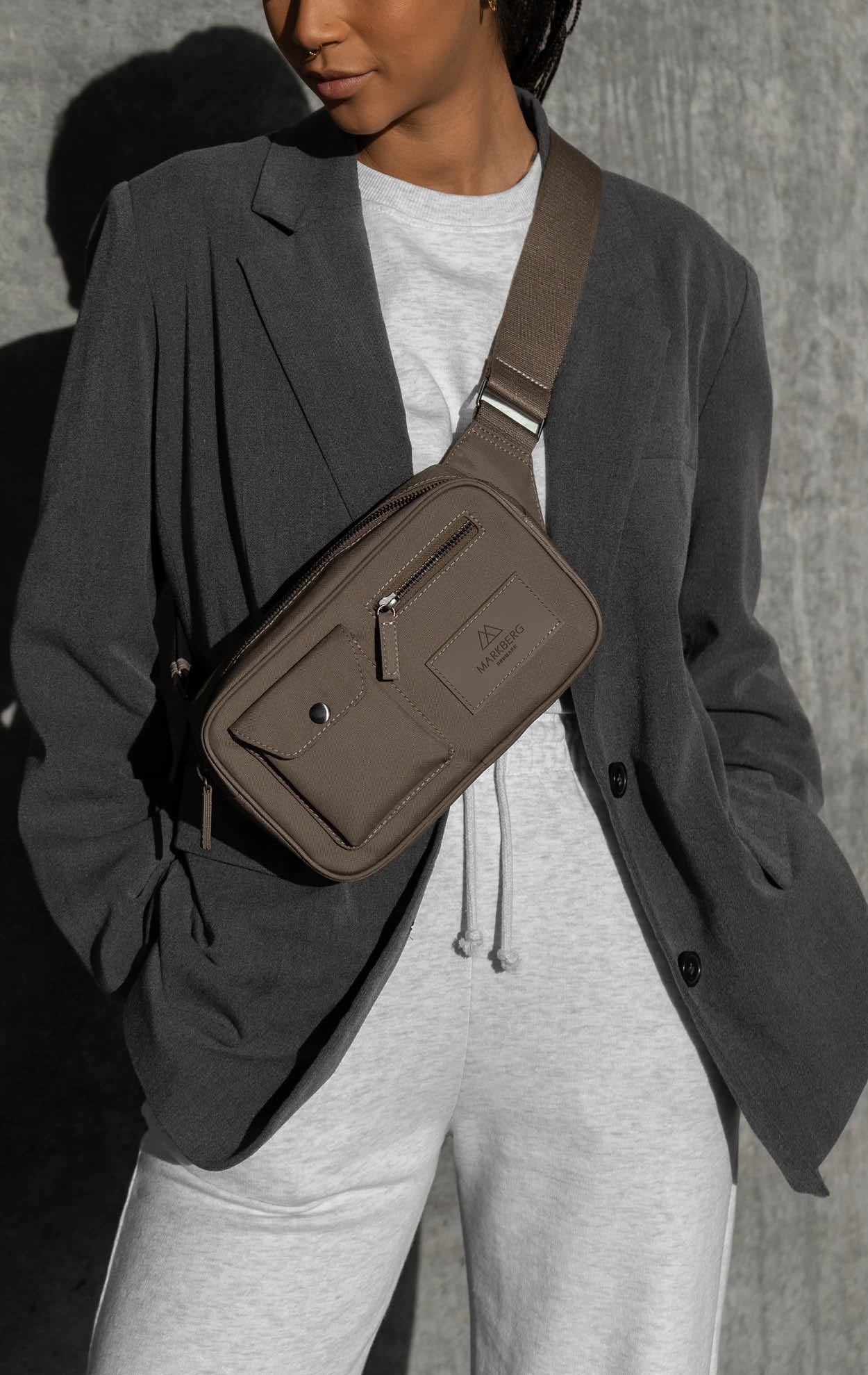 DarlaMBG Bum Bag, Monochrome - Image 2