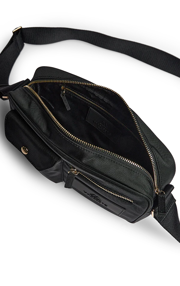 DarlaMBG Crossbody Bag, Monochrome, Gold - Image 8