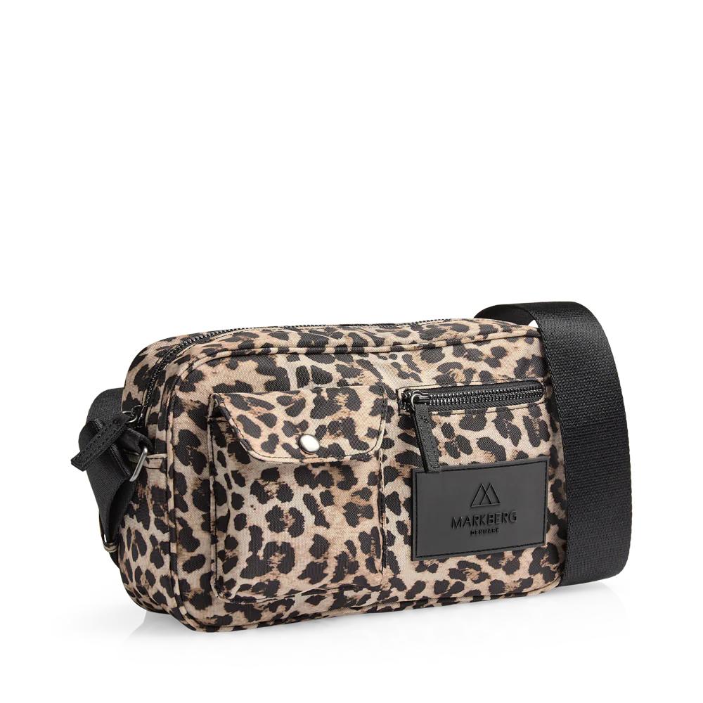 DarlaMBG Leopard Crossbody Bag, Monochrome - Image 4