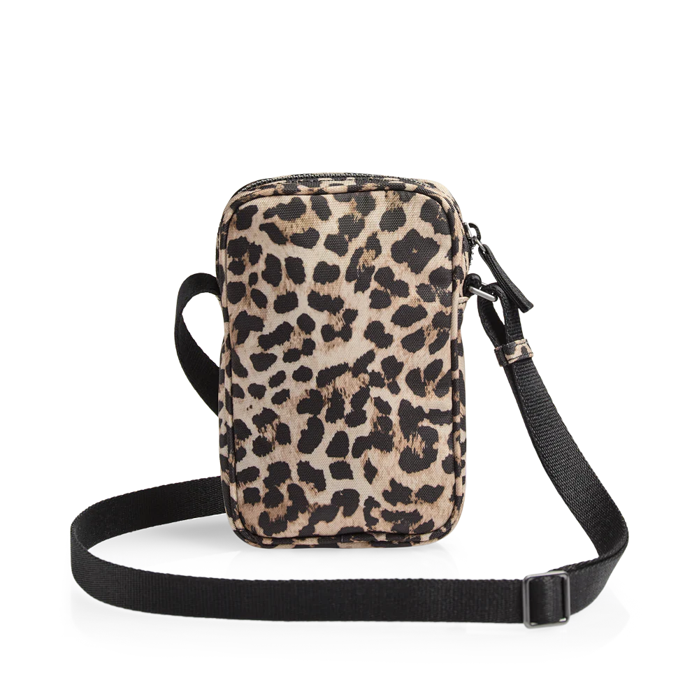 DarlaMBG Leopard Mobile Bag, Monochrome - Image 4