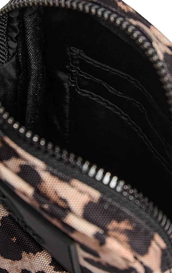 DarlaMBG Leopard Mobile Bag, Monochrome - Image 5