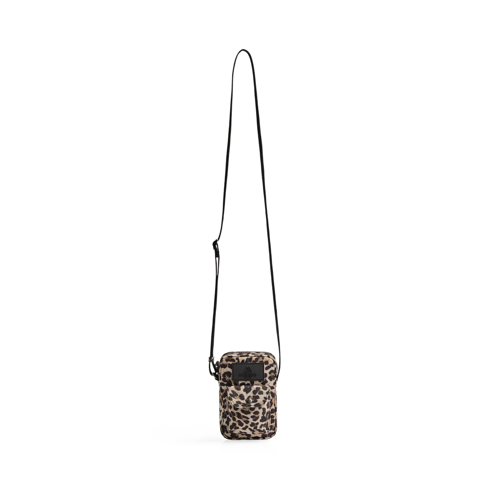 DarlaMBG Leopard Mobile Bag, Monochrome - Image 6