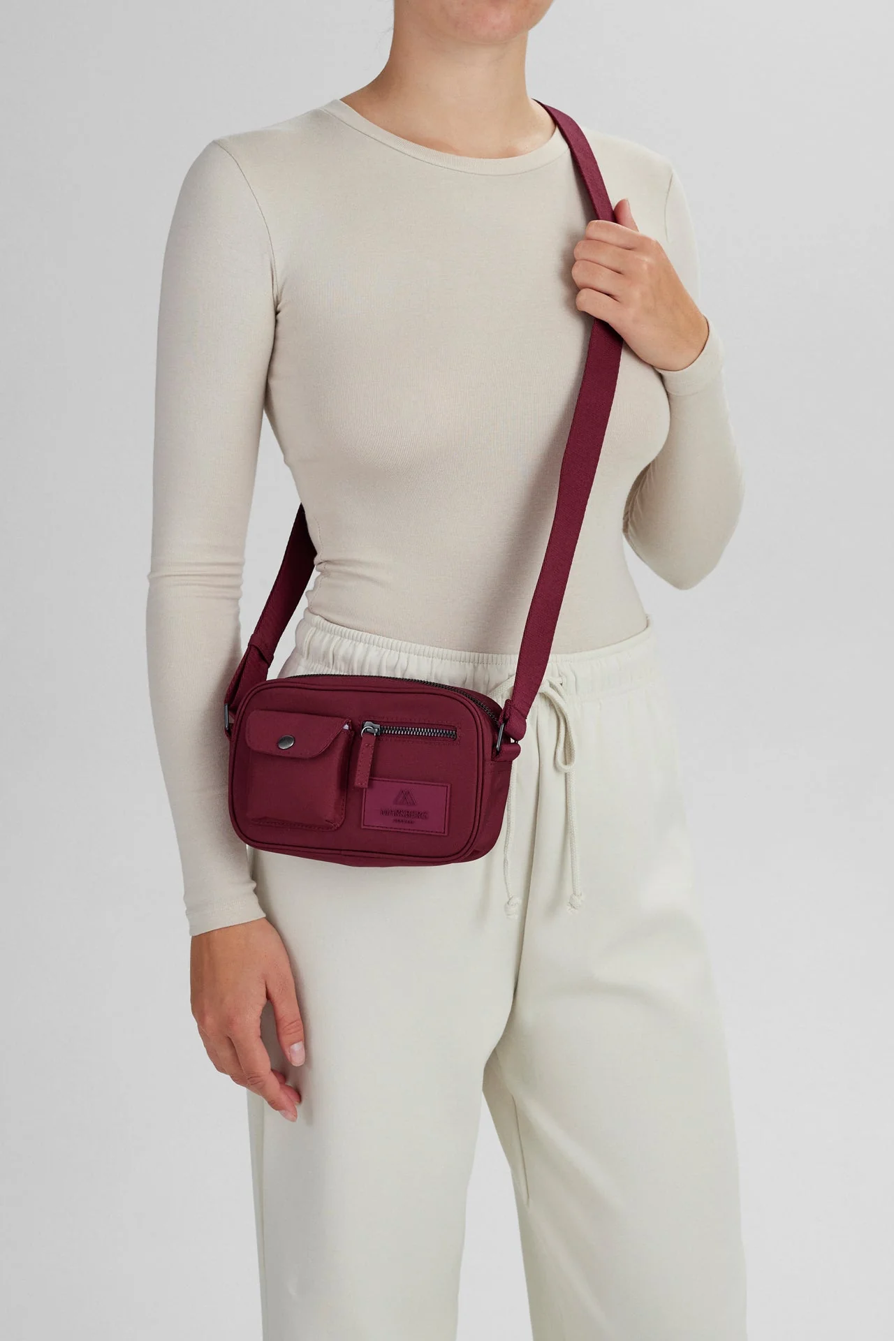 DarlaMBG Small Crossbody Bag, Monochrome - Image 2