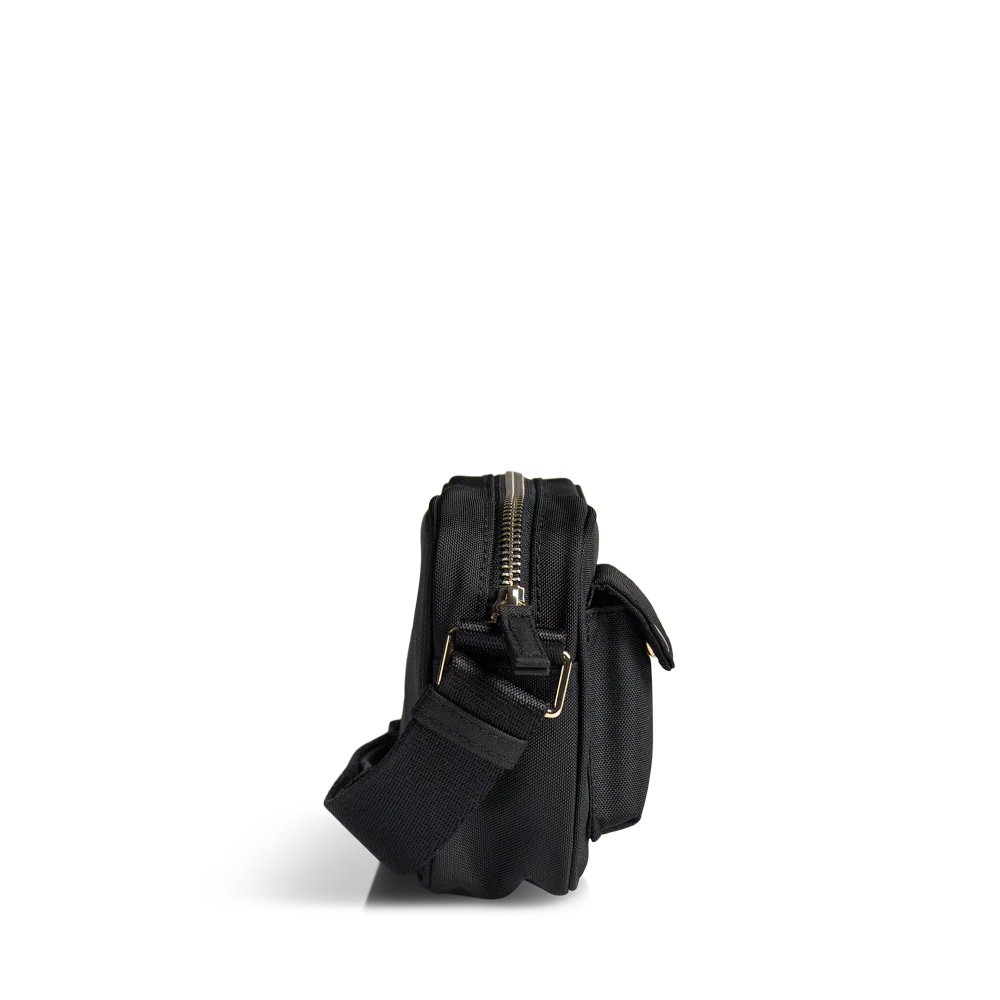 DarlaMBG Small Crossbody Bag, Monochrome, Gold - Image 6