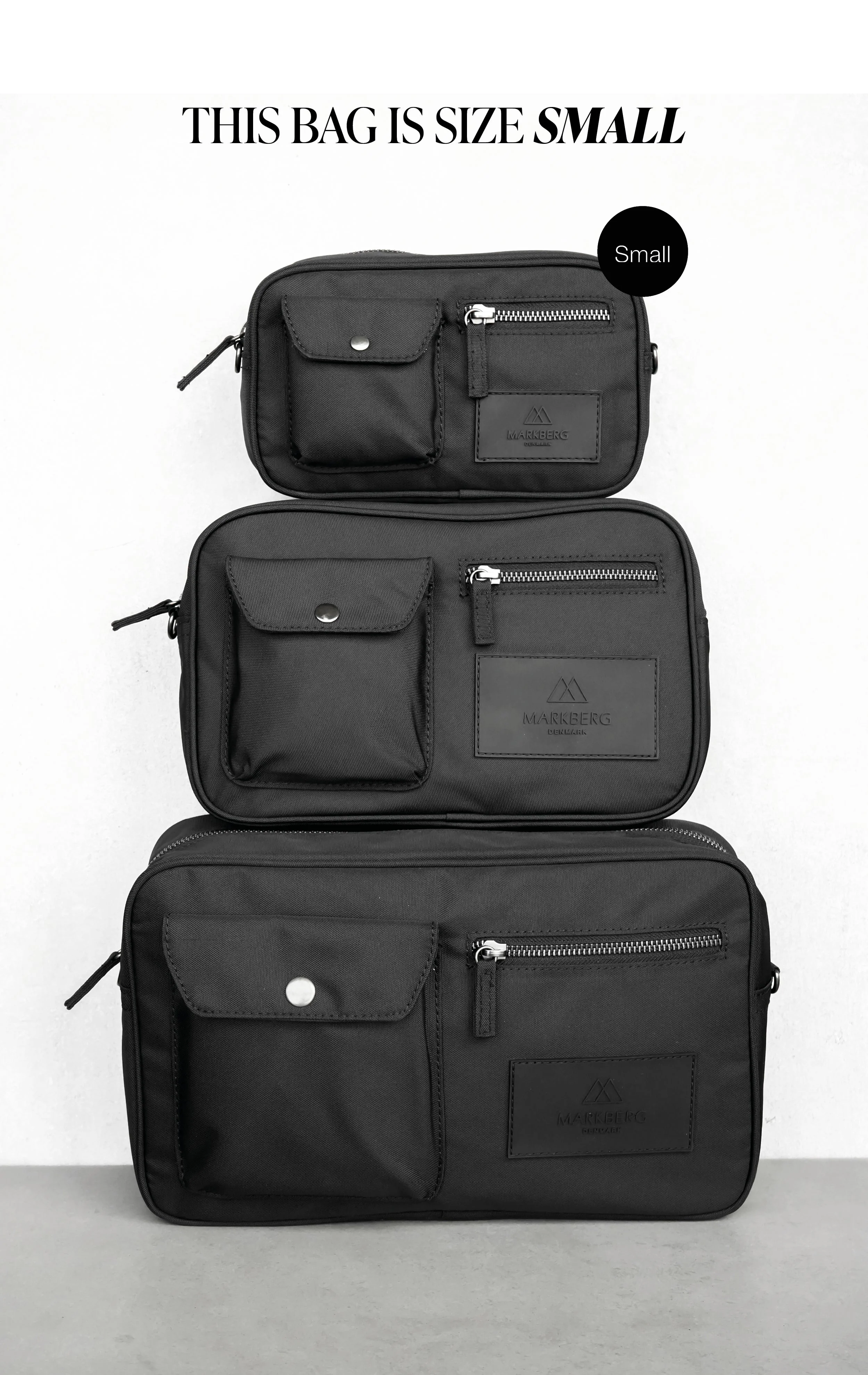 DarlaMBG Small Crossbody Bag, Monochrome - Image 4