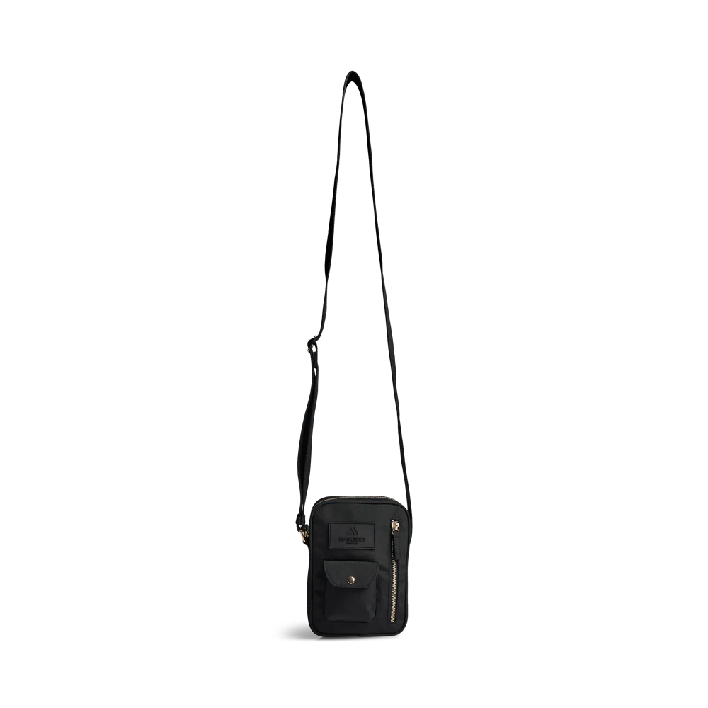 DarlaMBG Tall Crossbody Bag, Monochrome, Gold - Image 9