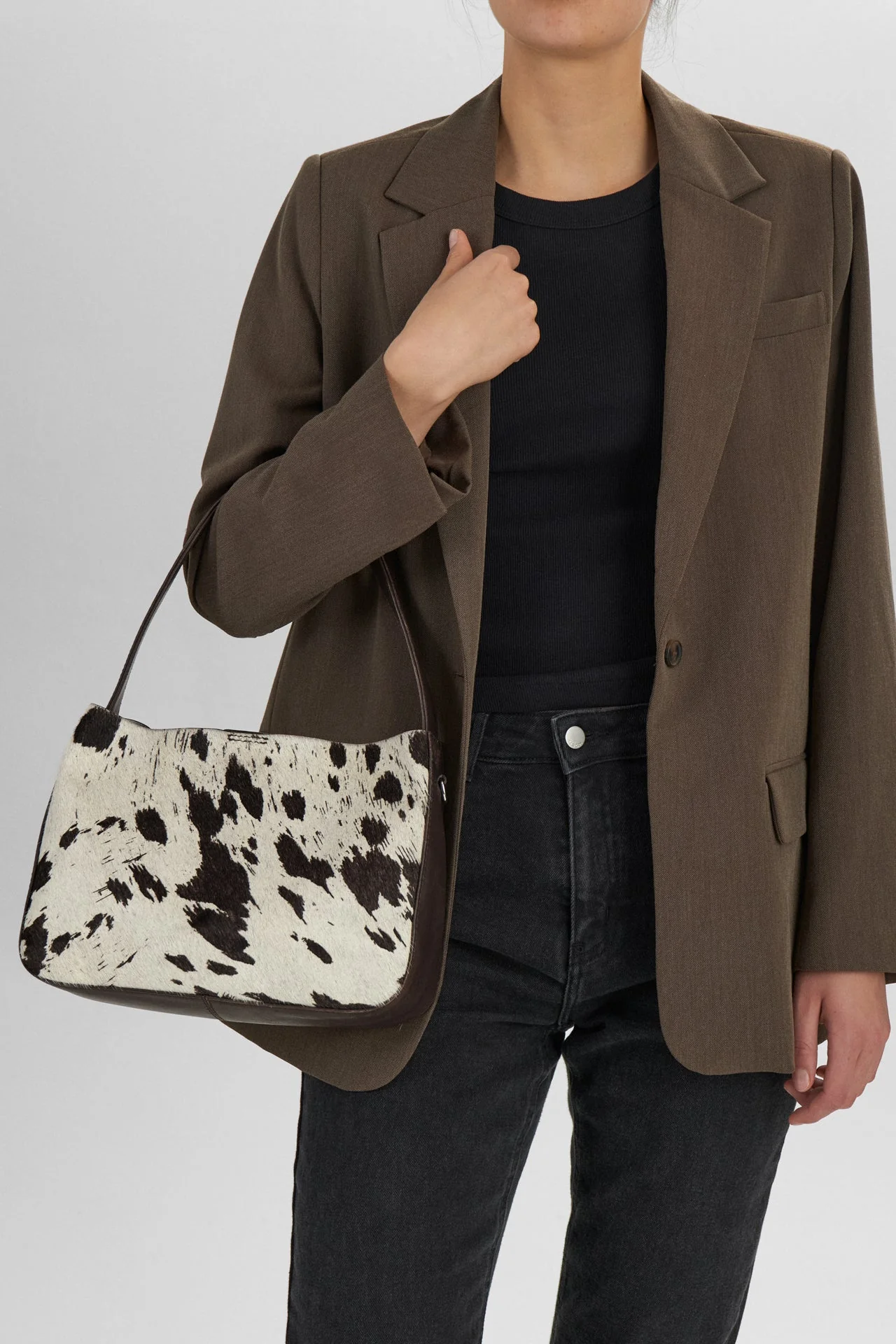 EsaMBG Crossbody Bag, Cow Print - Image 5