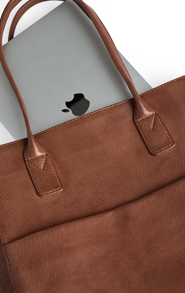 GabrielleMBG Work Bag, Soft Vintage, Gold - Image 4