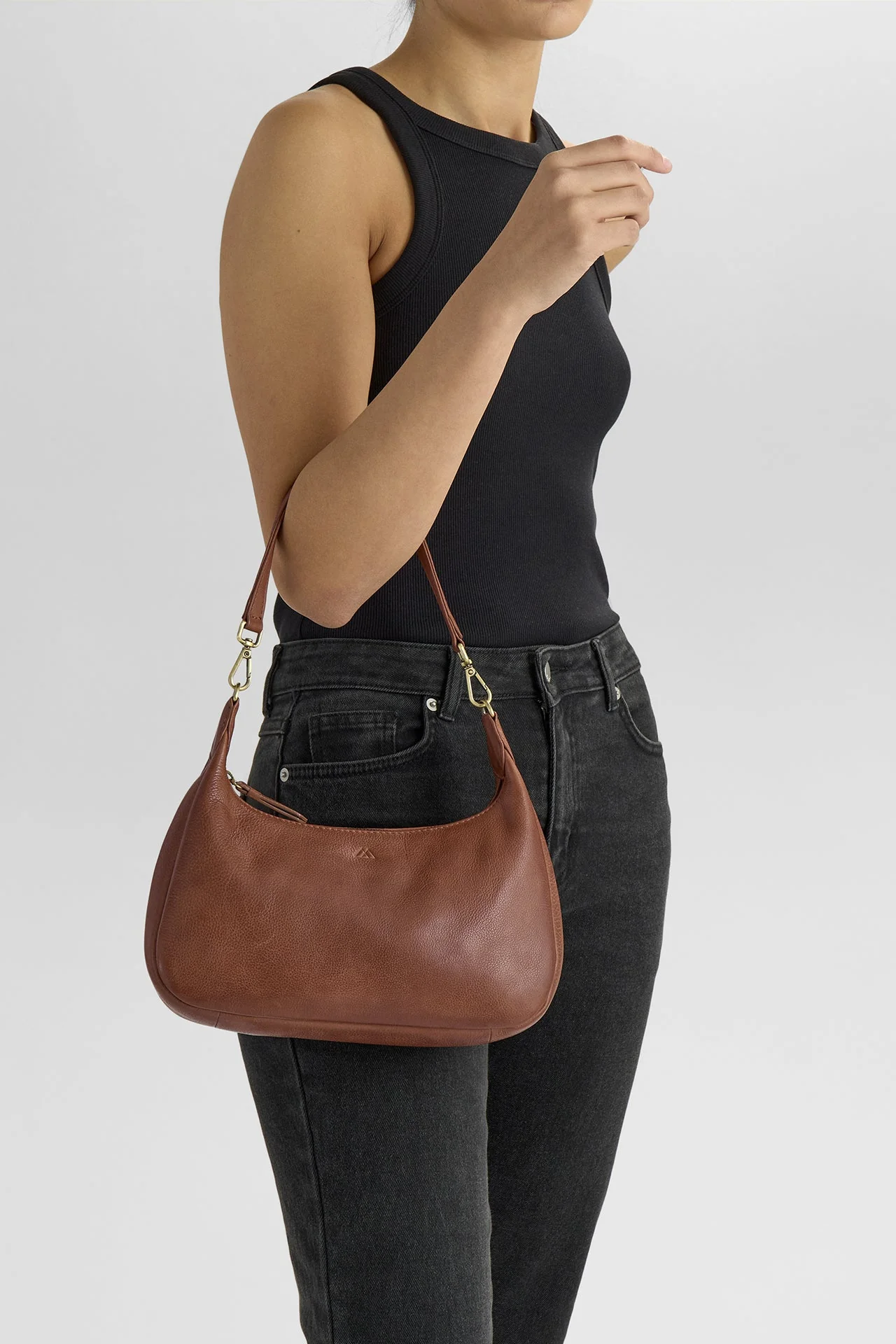 HaydenMBG Crossbody Bag, Soft Vintage, Gold - Image 4