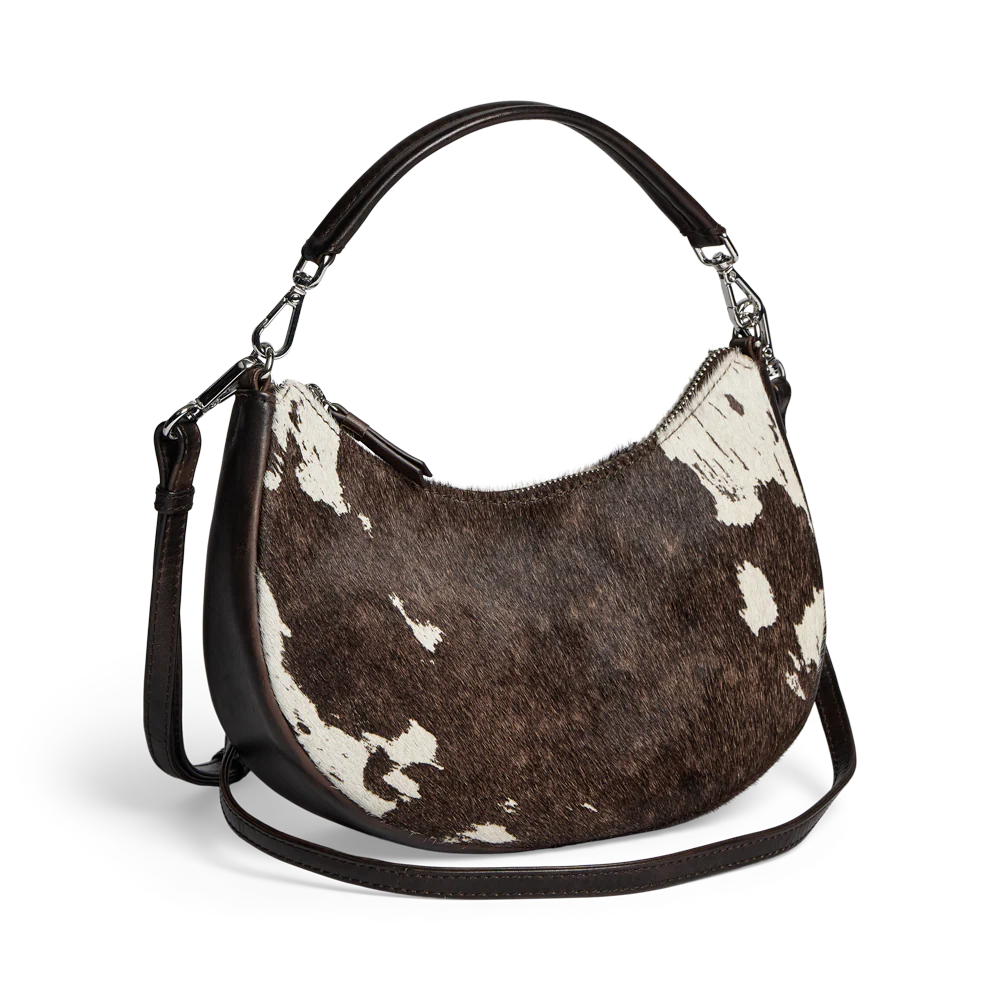 HeliaMBG Crossbody Bag, Cow Print - Image 5