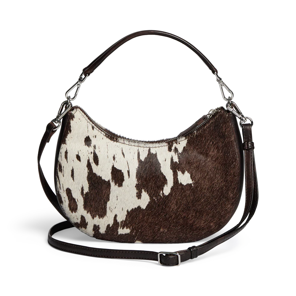 HeliaMBG Crossbody Bag, Cow Print - Image 7