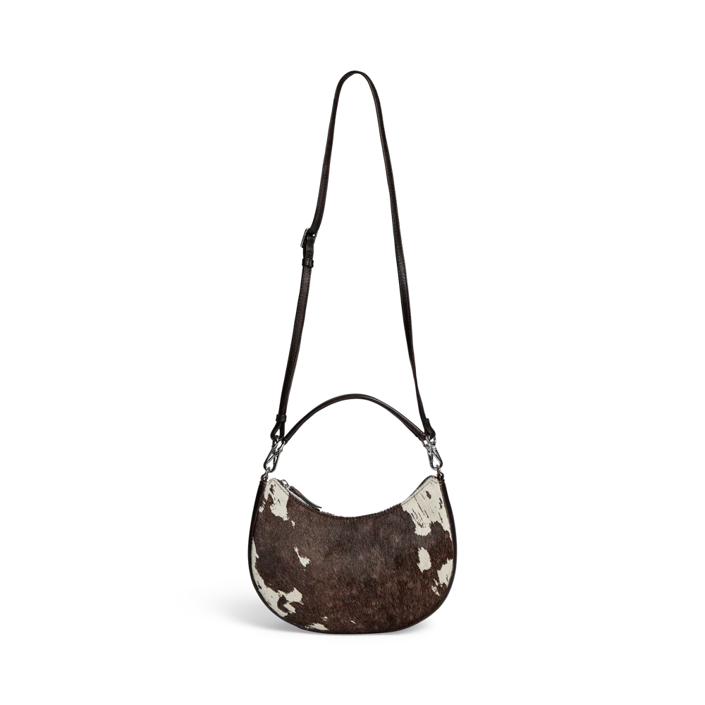 HeliaMBG Crossbody Bag, Cow Print - Image 9