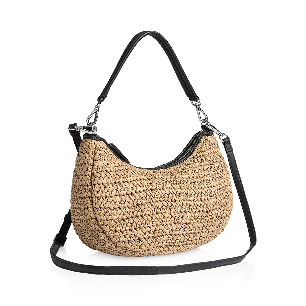 HeliaMBG Crossbody Bag, Raffia - Image 5