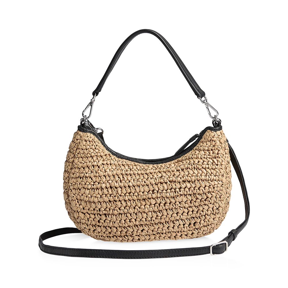 HeliaMBG Crossbody Bag, Raffia - Image 7