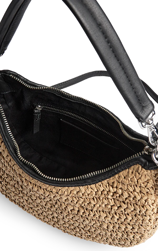 HeliaMBG Crossbody Bag, Raffia - Image 8