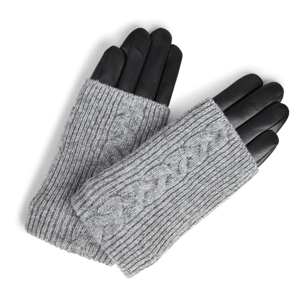 HellyMBG Gloves, Cable Knit