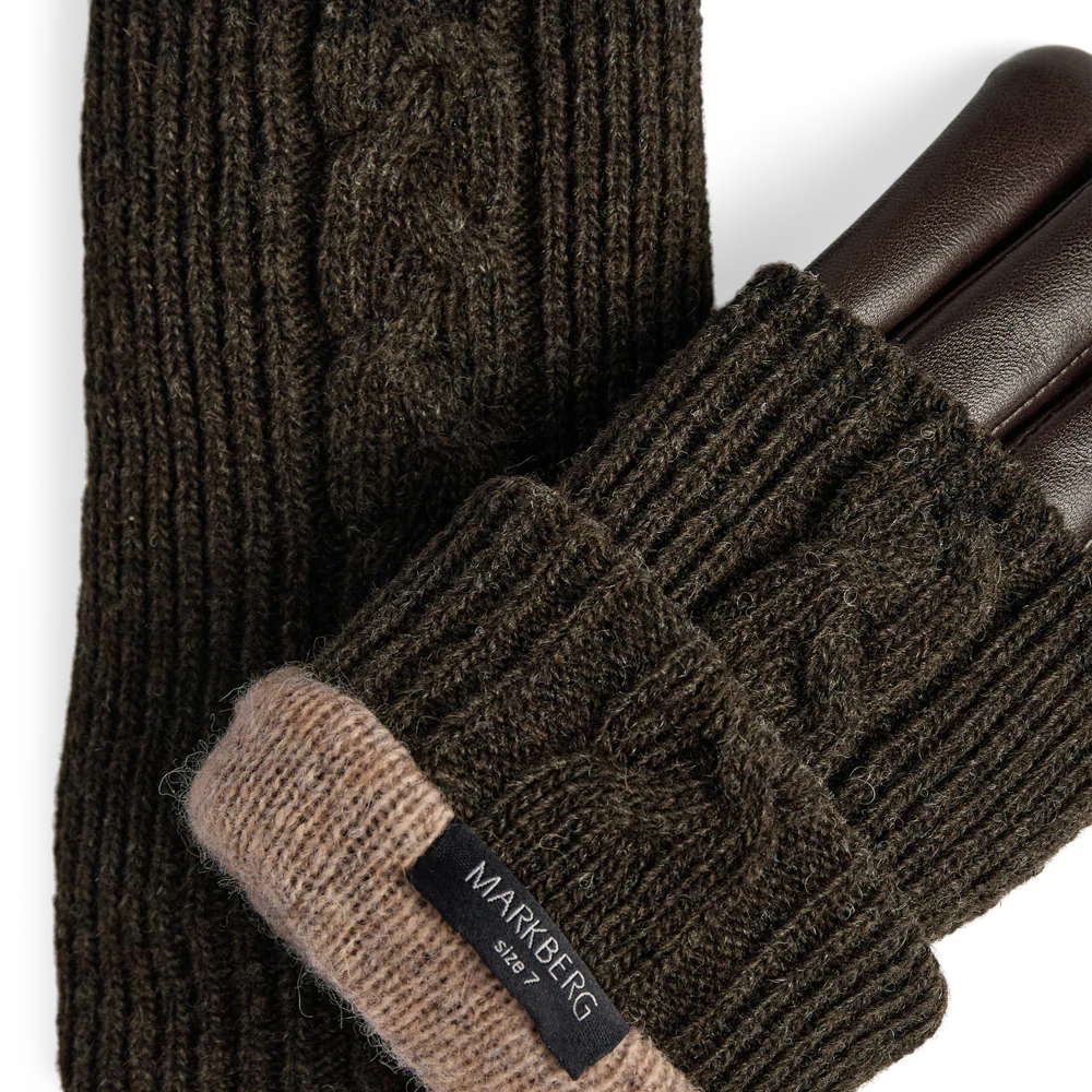 HellyMBG Gloves, Cable Knit - Image 5
