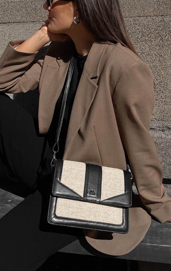 JaneMBG Crossbody Bag, Canvas Mix - Image 5