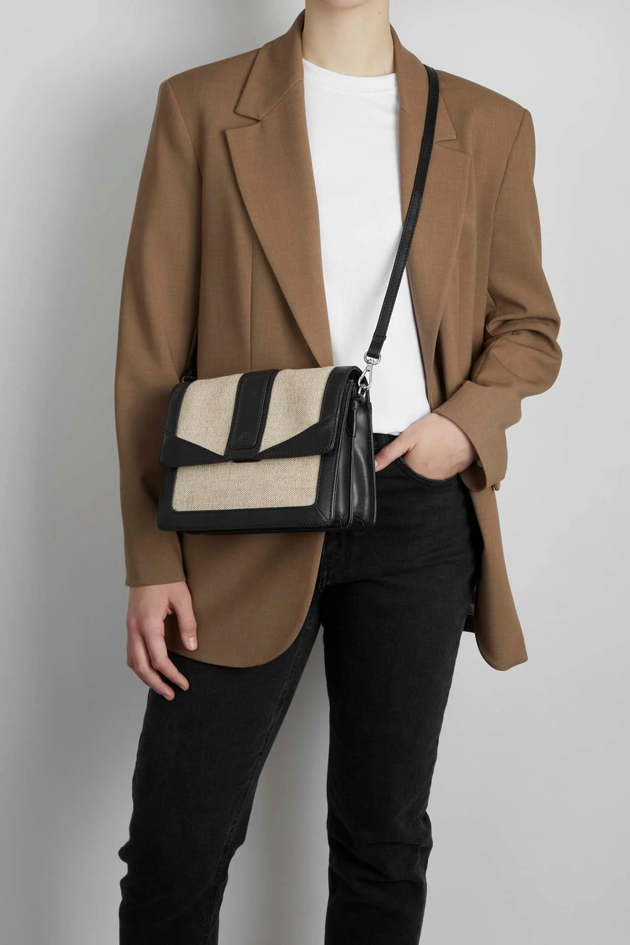 JaneMBG Crossbody Bag, Canvas Mix - Image 6