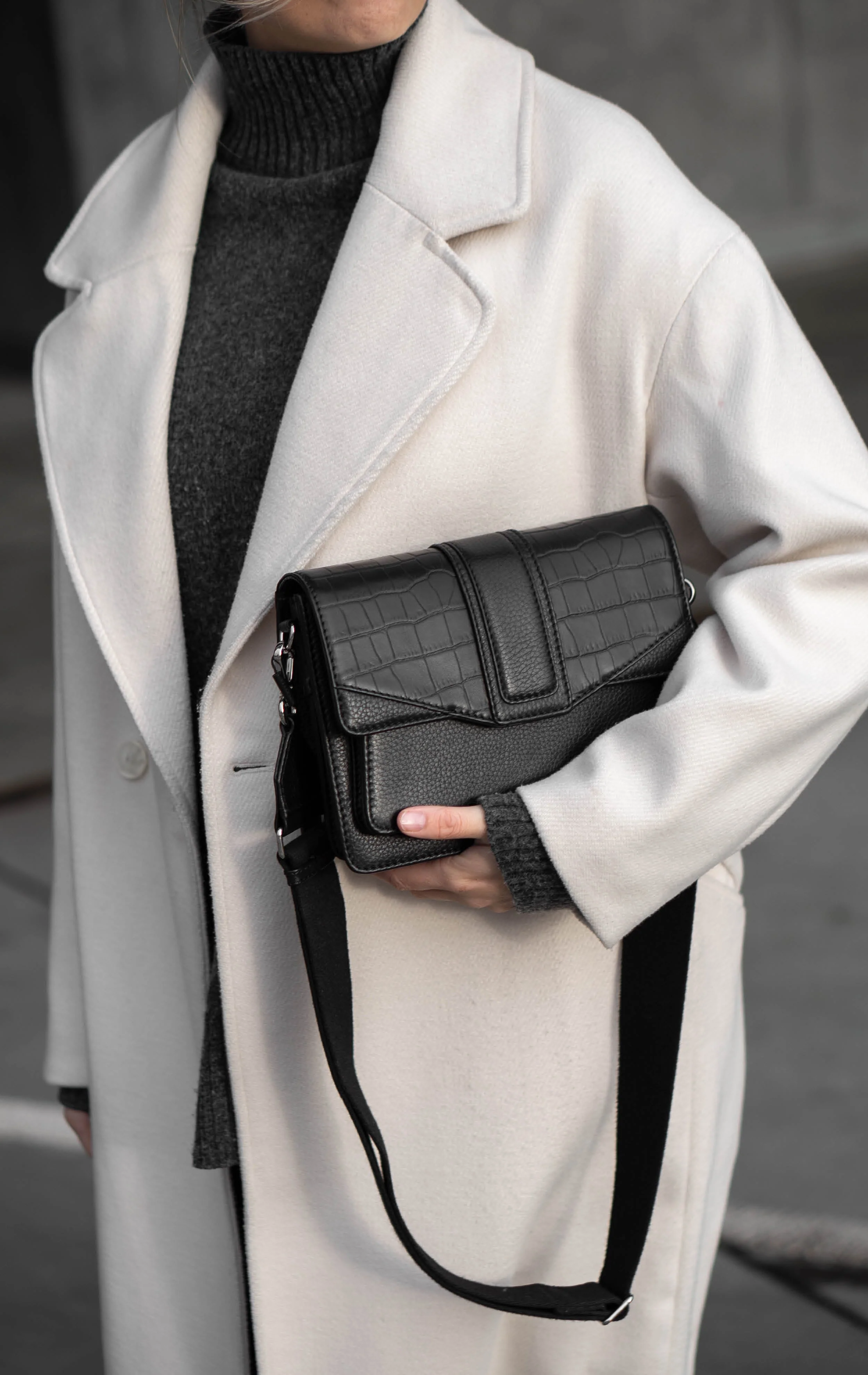 JaneMBG Crossbody Bag, Matt Croco - Image 2
