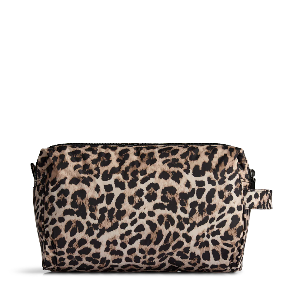 JosephineMBG Leopard Large Toiletry Bag, Recycled, Mega Puffer - Image 4