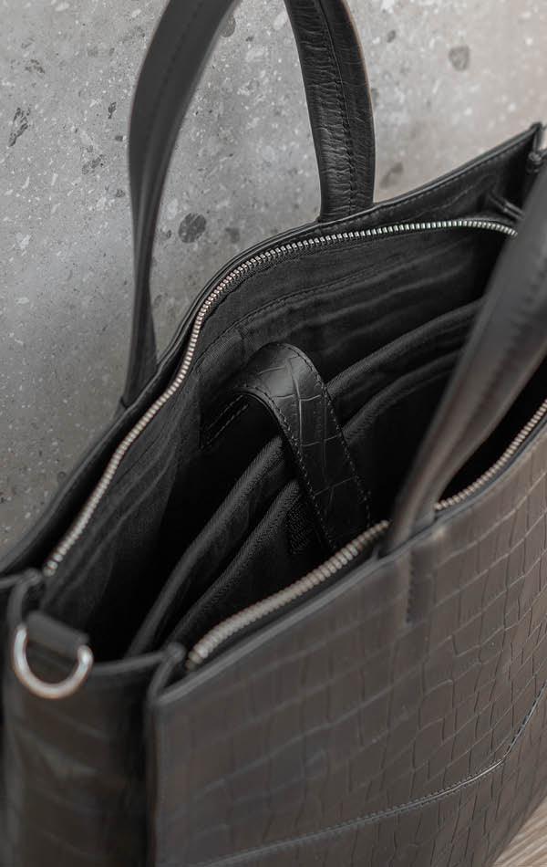 KaysaMBG Work Bag, Matt Croco - Image 8