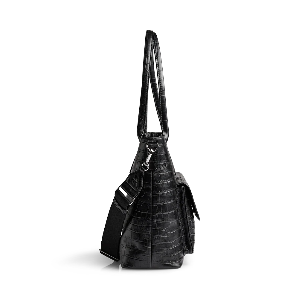 KelseyMBG Work Bag, Matte Croco - Image 6