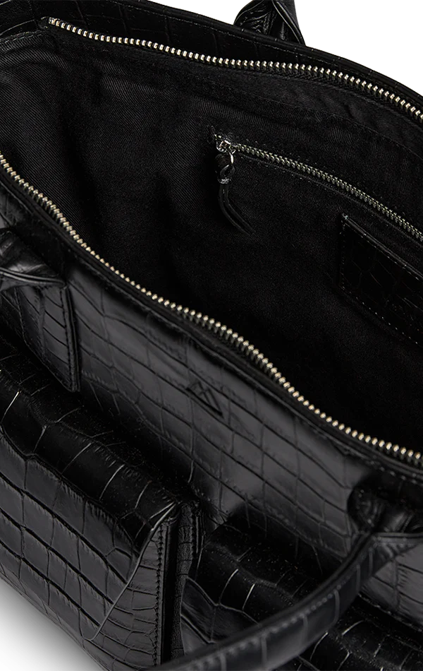 KelseyMBG Work Bag, Matte Croco - Image 8