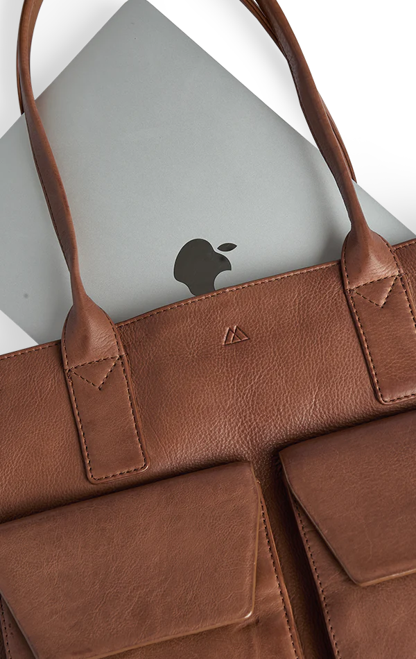 KelseyMBG Work Bag, Soft Vintage, Gold - Image 3