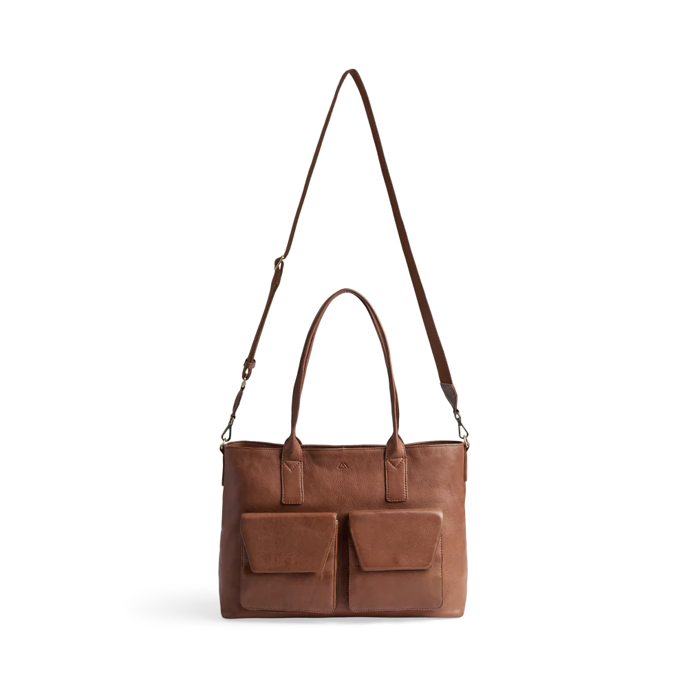 KelseyMBG Work Bag, Soft Vintage, Gold - Image 6