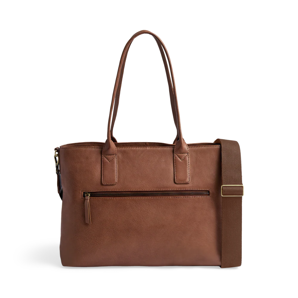 KelseyMBG Work Bag, Soft Vintage, Gold - Image 7