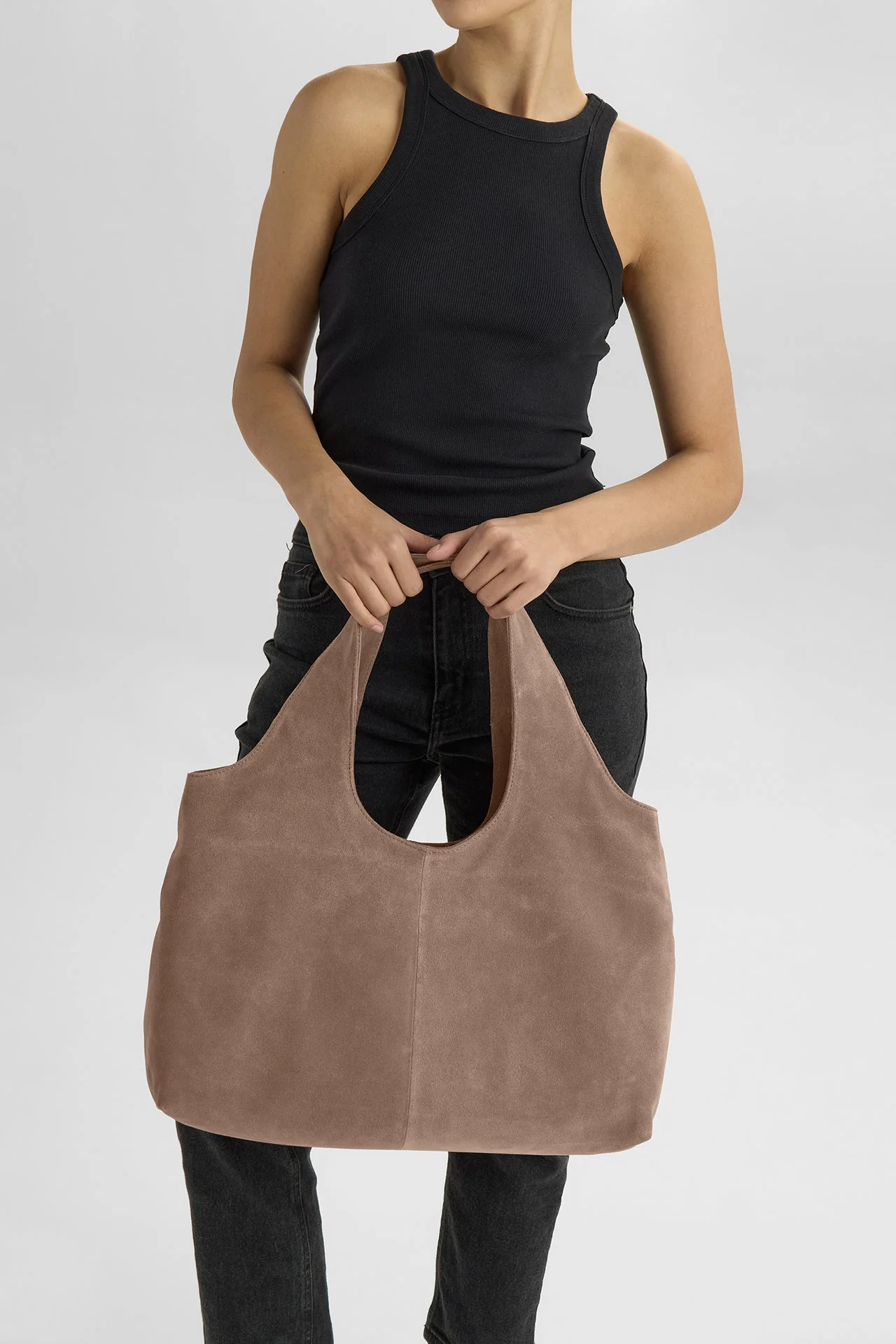 LaurineMBG Shopper, Suede - Image 2