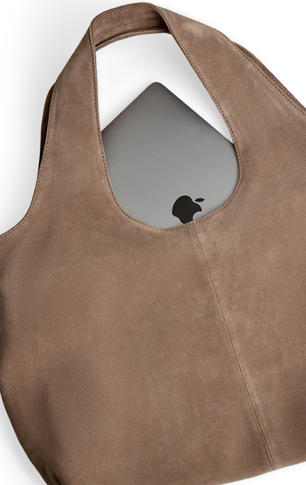 LaurineMBG Shopper, Suede - Image 4