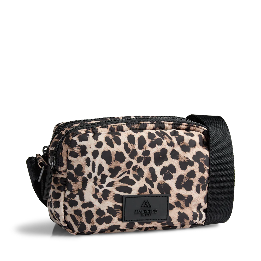 LessMBG Leopard Crossbody Bag, Recycled - Image 3