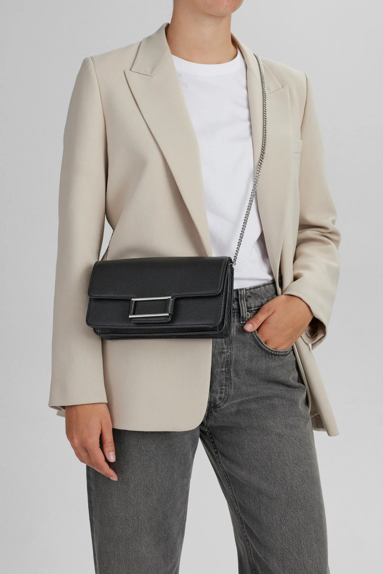 MagdaMBG Clutch, Grain - Image 4