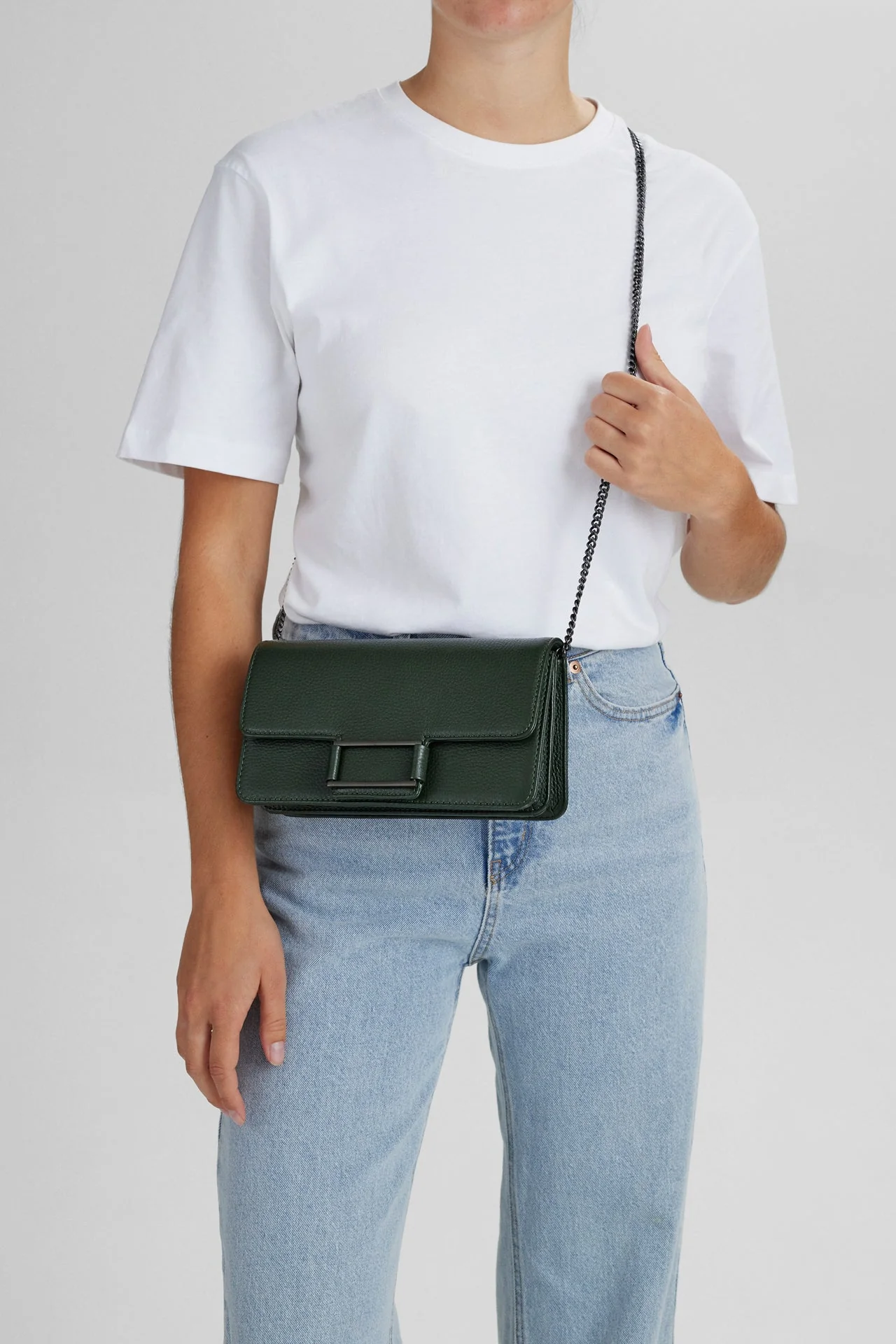 MagdaMBG Clutch, Grain - Image 3