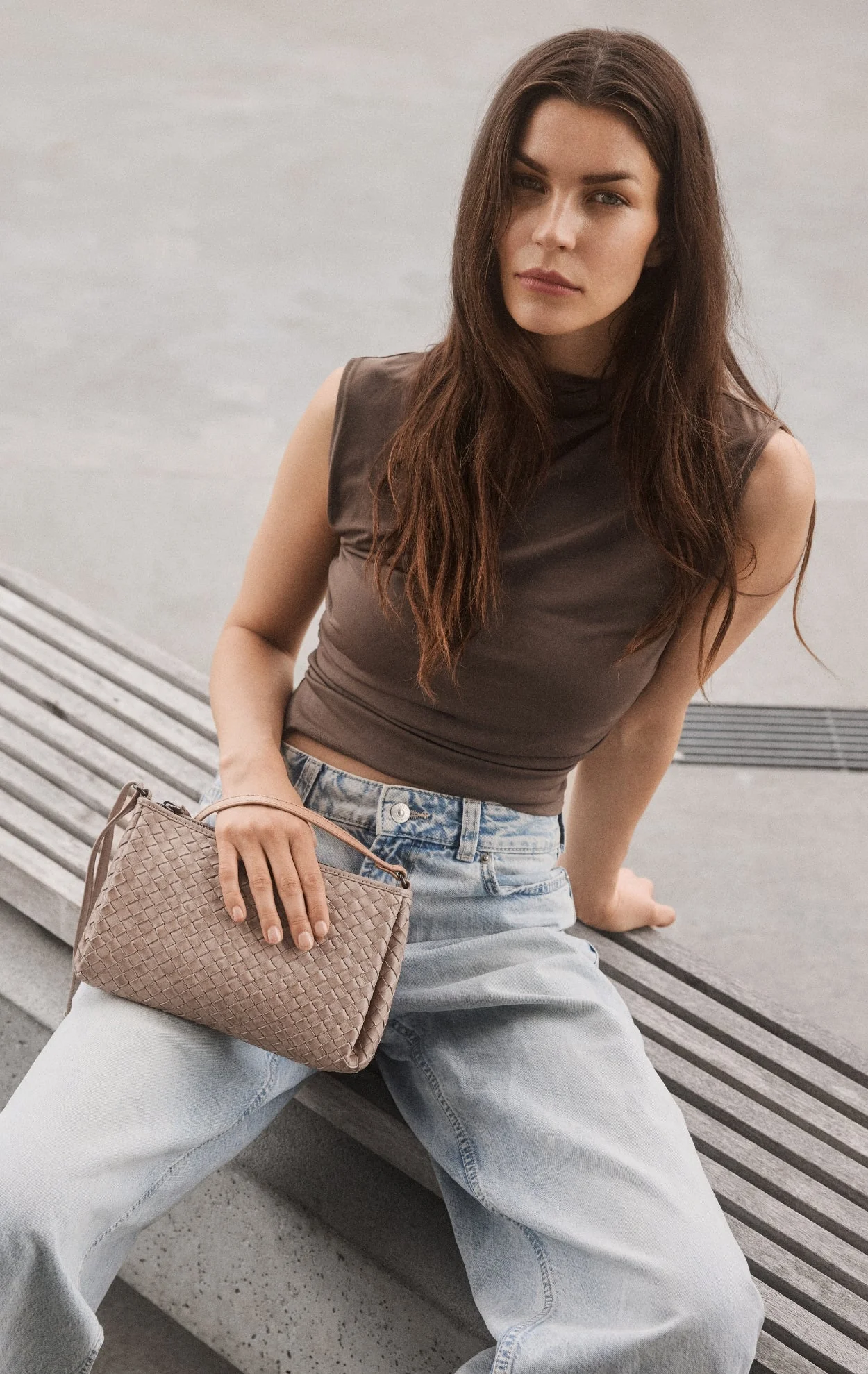 MarciMBG Crossbody Bag, Weave - Image 2