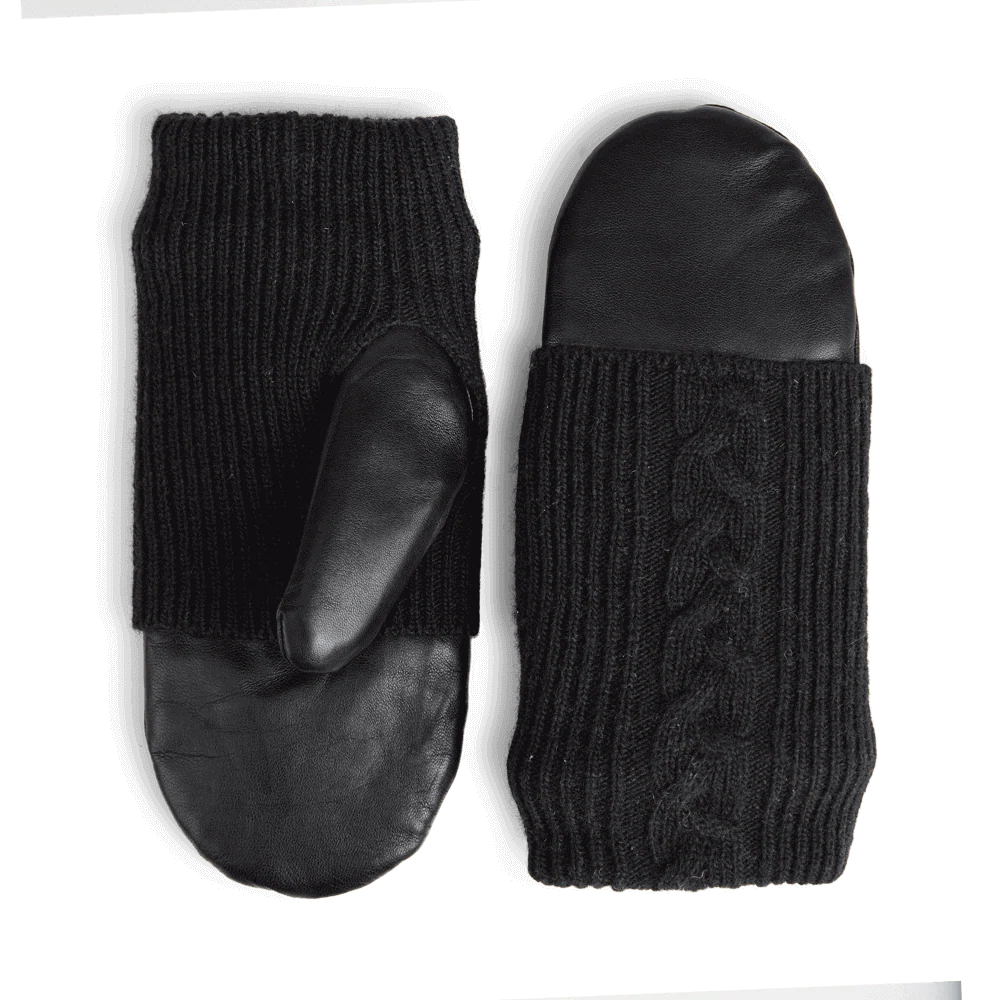 MaudeMBG Mittens, Cable Knit - Image 2