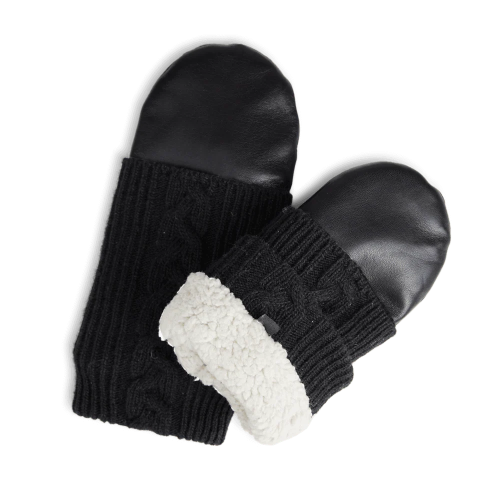 MaudeMBG Mittens, Cable Knit - Image 3