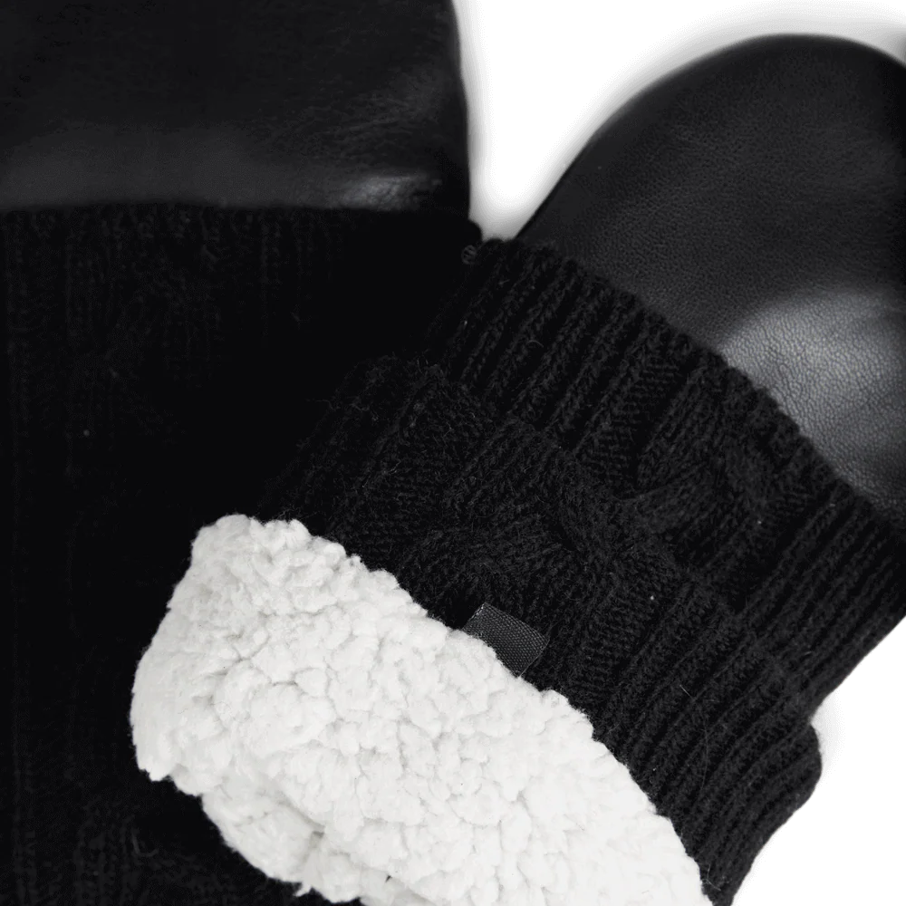 MaudeMBG Mittens, Cable Knit - Image 4