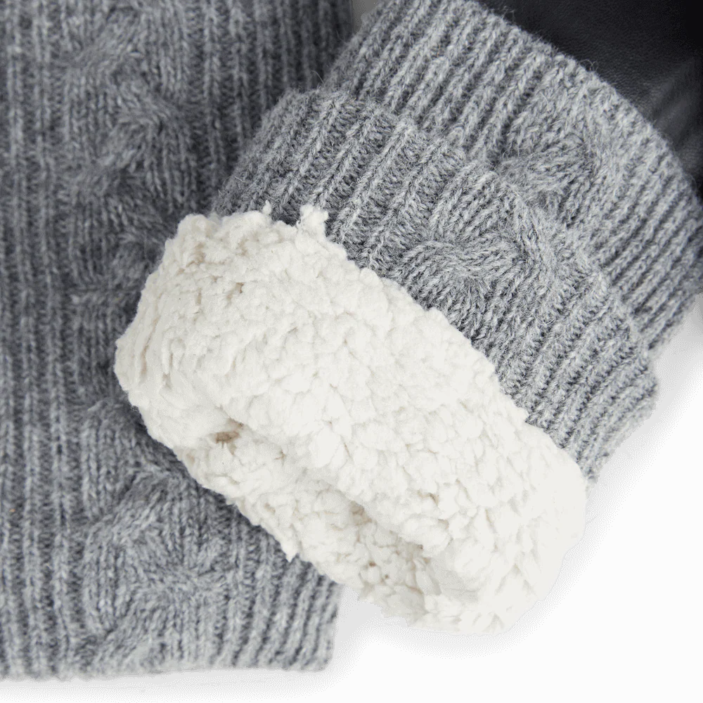 MaudeMBG Mittens, Cable Knit - Image 3