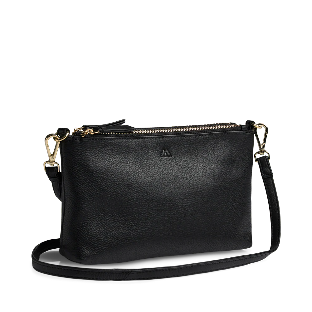 MikalaMBG Crossbody Bag, Gold - Image 3