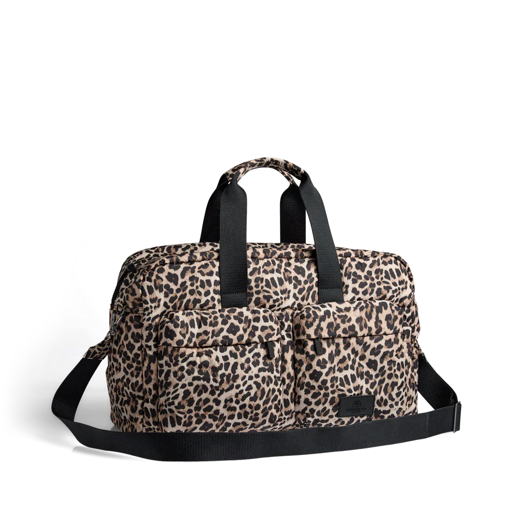 MoreMBG Leopard Weekend Bag, Recycled - Image 8