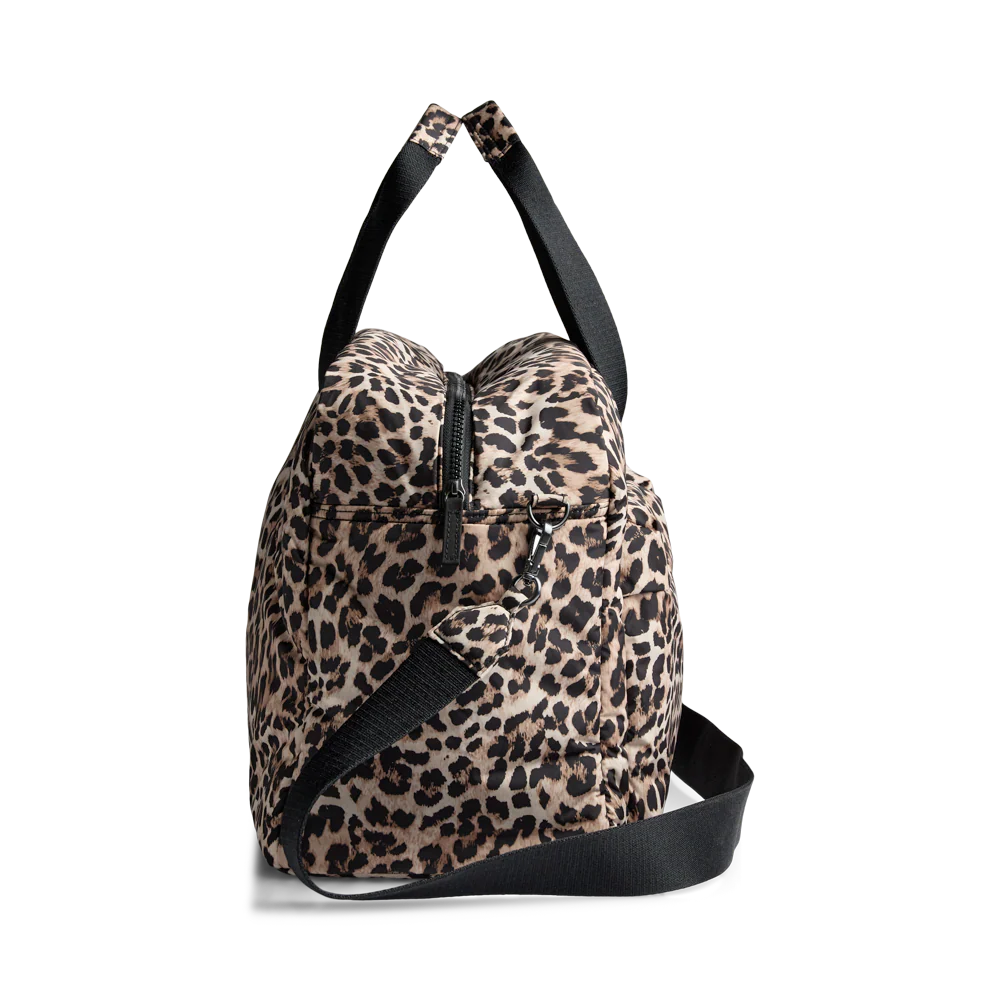 MoreMBG Leopard Weekend Bag, Recycled - Image 9