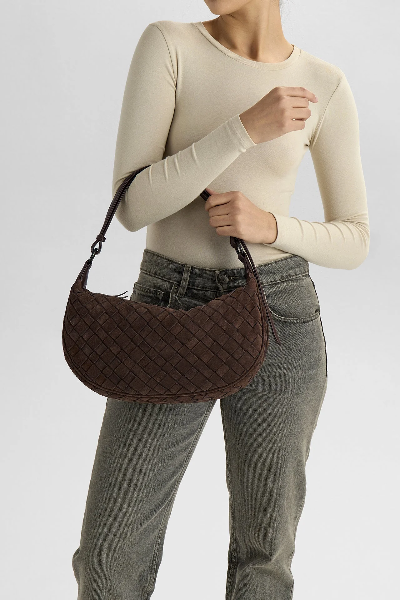 MuseMBG Bag, Suede Weave - Image 2