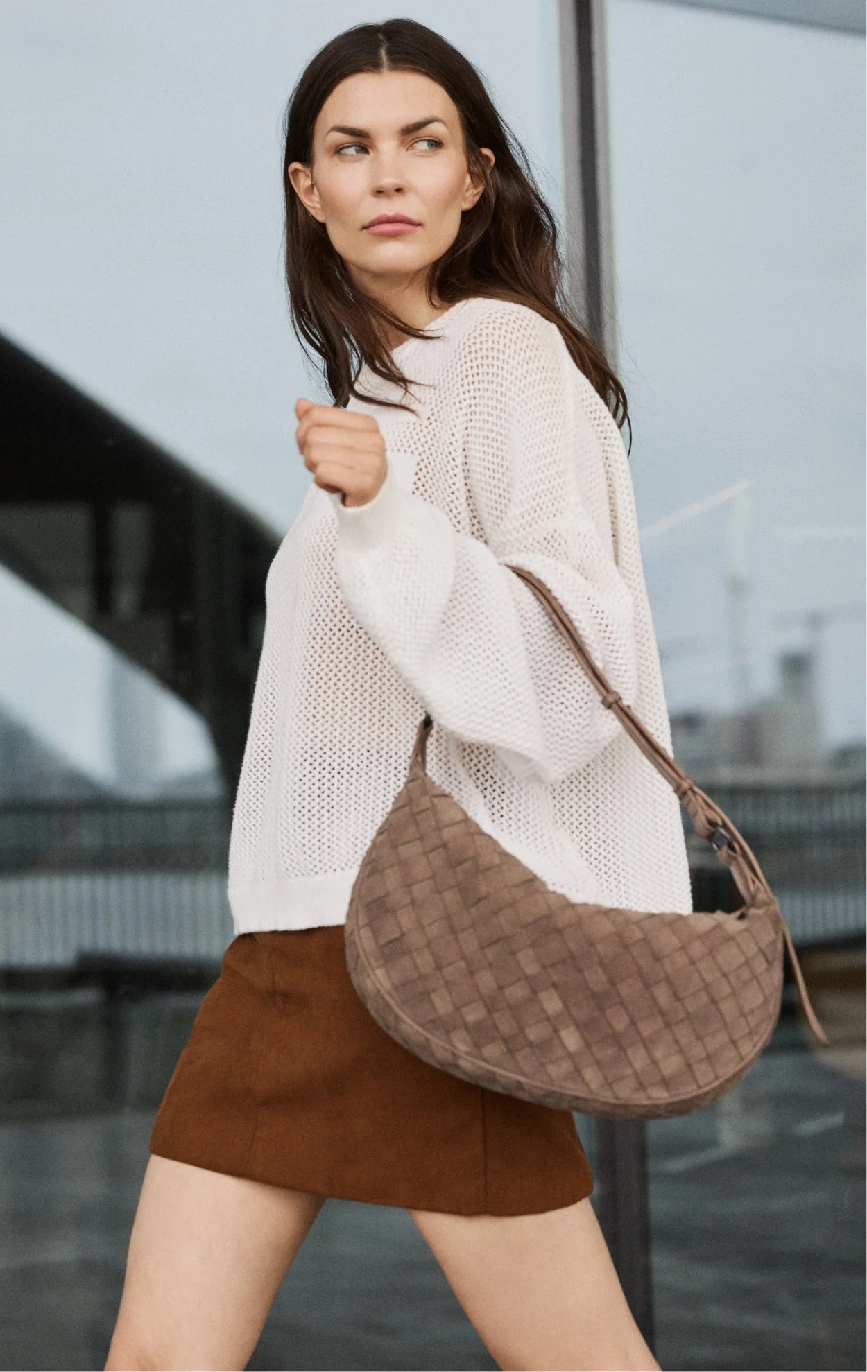 MuseMBG Bag, Suede Weave - Image 2
